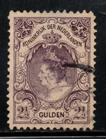 1598- NETHERLANDS 1898-1905 - SC#: 84 - USED - QUEEN WILHELMINA - Gebruikt