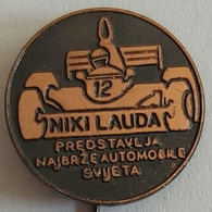 FORMULA 1 - NIKI LAUDA, Car, Auto, Automotive  PIN A13/10 - F1