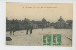 FRUGES - La Grand'Place Et L'Hôtel De Ville - Fruges