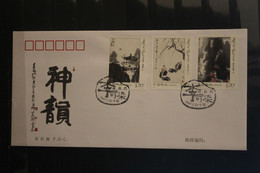 China 2007; Gemälde; MiNr. 3838-43;  2 FDC - 2000-2009