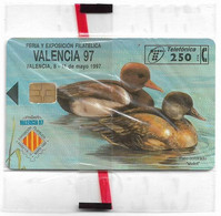 Spain - Telefónica - Valencia'97, Ducks - P-259 - 04.1997, 250PTA, 6.100ex, NSB - Private Issues