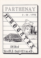 CP PARTHENAY 79 - 11 EME BOGATEX SALON TOUTES COLLECTIONS - 1992 - ILLUSTRATEUR BOUTIN - Bourses & Salons De Collections