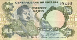 NIGERIA 20  NAIRA  P 26e UNC SC NUEVO - Nigeria