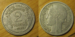 2 Francs 1945 B - 2 Francs