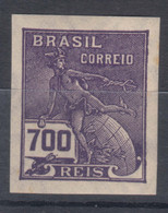 Brazil Brasil 1920 Issue, Mint Never Hinged Imperforated - Nuevos