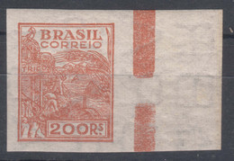 Brazil Brasil 1941 Issue, Mint Never Hinged Imperforated - Ungebraucht