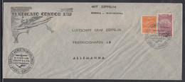 Brazil Brasil Condor Zeppelin Very Nice Cover To Germany - Unused Stamps