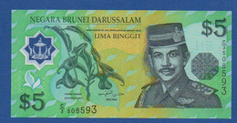 BRUNEI - P.23a – 5 Ringgit / Dollars 1996 UNC, Serie C/3 508593 - Brunei