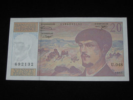 20 Francs DEBUSSY 1995   **** EN ACHAT IMMÉDIAT  **** - 20 F 1980-1997 ''Debussy''