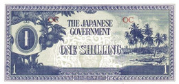 OCEANIA JAPANESE GOVERMENT P 2 1 SHILLING 1942 UNC SC NUEVO - Autres - Océanie