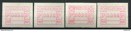 SUISSE - N°8 - Timbres D'affranchissements Avec Fonds De Sécurité (croix Jaunes) - Automatic Stamps