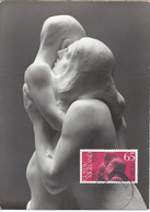 NORVEGE - CARTE MAXIMUM - Yvert N° 543 - MERE Et ENFANT - OEUVRE De Gustav VIGELAND - Maximum Cards & Covers