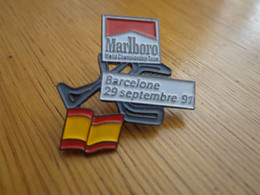 Pin's F1 BARCELONE 29 SEPTEMBRE 1991, WORLD CHAMPIONSHIP TEAM - F1