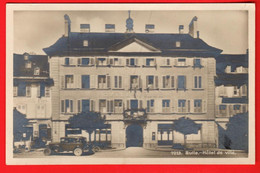 ZUH-31  Bulle Hotel De Ville  Avec Auto Des Années 1920  Soc. Graph. 7013 NC - Bulle