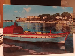 Cartolina Brindisi Villaggio Pescatori, Barca Da Pesca 1967 - Brindisi