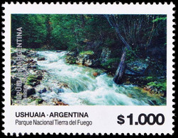 ARGENTINA/STAMPS, 2023–DEFINITIVES–TIERRA DEL FUEGO NATIONAL PARK -MNH- - Nuevos