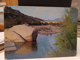 Cartolina Sarrabus , Territorio Della Sardegna Provincia Cagliari ,ponte Sul Rio Picocca - Cagliari