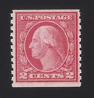 US #492 1916-22 Carmine Type III Unwmk Perf 10 Vert MNH F-VF Scv $19 - Unused Stamps