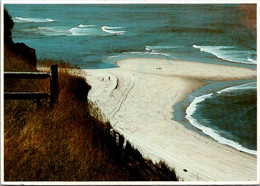 Massachusetts Cape Cod National Seashore View From Bluffs At Higland Lighthouse 1988 - Cape Cod