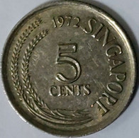 Singapore - 5 Cents 1972, KM# 2 (#1844) - Singapour