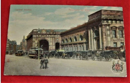 NEWCASTLE-UPON-TYNE   -  Central Station   -  1909 - Newcastle-upon-Tyne