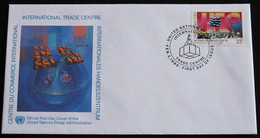 UNO NEW YORK 1990 Mi-Nr. 597 FDC - FDC