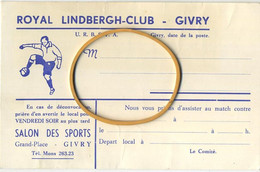 Givry  :  Football --  Royal Lindbergh Club - Quevy