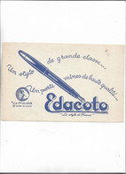 Buvard Ancien  Stylo  Edacoto - Papelería