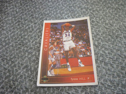 Tyrone Hill Cleveland Cavaliers Basket Basketball '90s Rare Greek Edition Card - 1990-1999