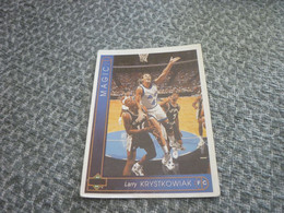 Larry Krystkowiak Orlando Magic Basket Basketball '90s Rare Greek Edition Card - 1990-1999