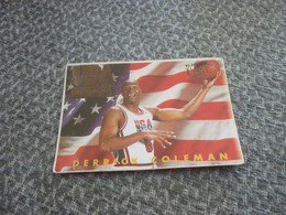 Derrick Coleman & Mark Price USA Dream Team NBA Basketball Double Sided '90s Rare Greek Edition Card - 1990-1999