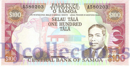 SAMOA 100 TALA 1990 PICK 30 UNC - Samoa