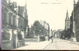 Postkarte Montigny   Militair Strabe  14/18    1918 - Montigny-le-Tilleul