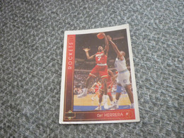 Carl Herrera Houston Rockets Basket Basketball '90s Rare Greek Edition Card - 1990-1999