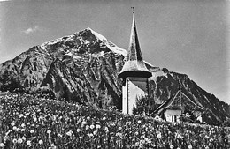 Aeschi Thunersee Und Niesen 1945 Kirche - Aeschi Bei Spiez