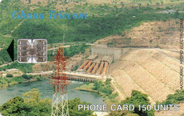 GHANA - CHIP CARD - AKOSOMBO DAM - 01/98 - Ghana