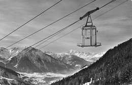 Luftseilbahn Betten Bettmeralp Rhonetal Und Weisshorn Brig Rarogne Téléphérique - Betten