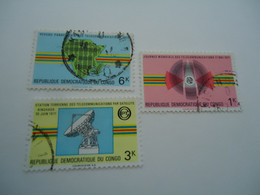 CONGO  REB  USED STAMPS ANNIVERSARIES  WITH POSTMARK - Autres & Non Classés