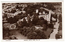 WARWICK CASTLE FROM THE AIR - Warwick
