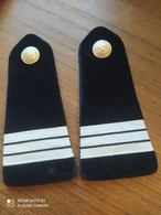 PAIRE D'EPAULETTES CAPITAINE , SAPEURS POMPIERS - Pompieri