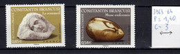 N° 3963 Et 3964 Neufs** Oeuvres De Constantin Brancusi - Unused Stamps