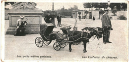 CPA  Carte Postale France  Paris   Petits Métiers Les Voitures De Chèvres  VM63554ok - Petits Métiers à Paris