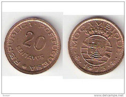 Mozambique 20 Centavos 1973 Km 88 Unc  Look!!!! - Mozambico