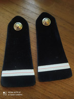 PAIRE D'EPAULETTES ADJUDANT  , SAPEURS POMPIERS (3) - Feuerwehr