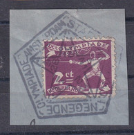 Netherlands 1928 Cancellation: Olympic Games Olympiade Amsterdam; Fencing Pentagonal Staduim Cancellation N1 - Estate 1928: Amsterdam