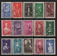 Monaco -1942 -Princes Et Princesses De Monaco - N° 234 à 248  - Oblitéré - Used - Used Stamps
