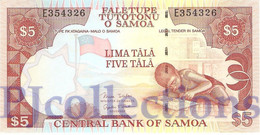 LOT SAMOA 5 TALA 2002 PICK 33b UNC X 5 PCS - Samoa