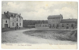 VONÊCHE  --  La Gare Et L'Hôtel - Beauraing