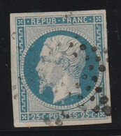 France Lettre  N° 10 Tres Beau Belle Marge Pas De Clair Oblitération étoile - 1852 Luis-Napoléon