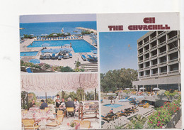 CHYPRE, Hôtel The Churchill Limassol, Piscine, Terrasses, Salle De Restaurant, , Ed. Mona 1980 Environ - Chypre